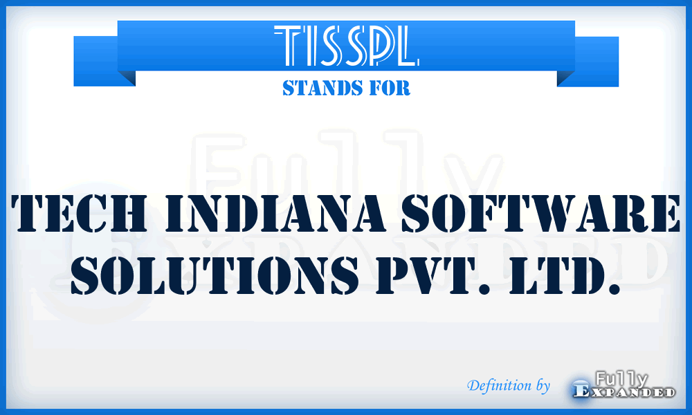 TISSPL - Tech Indiana Software Solutions Pvt. Ltd.