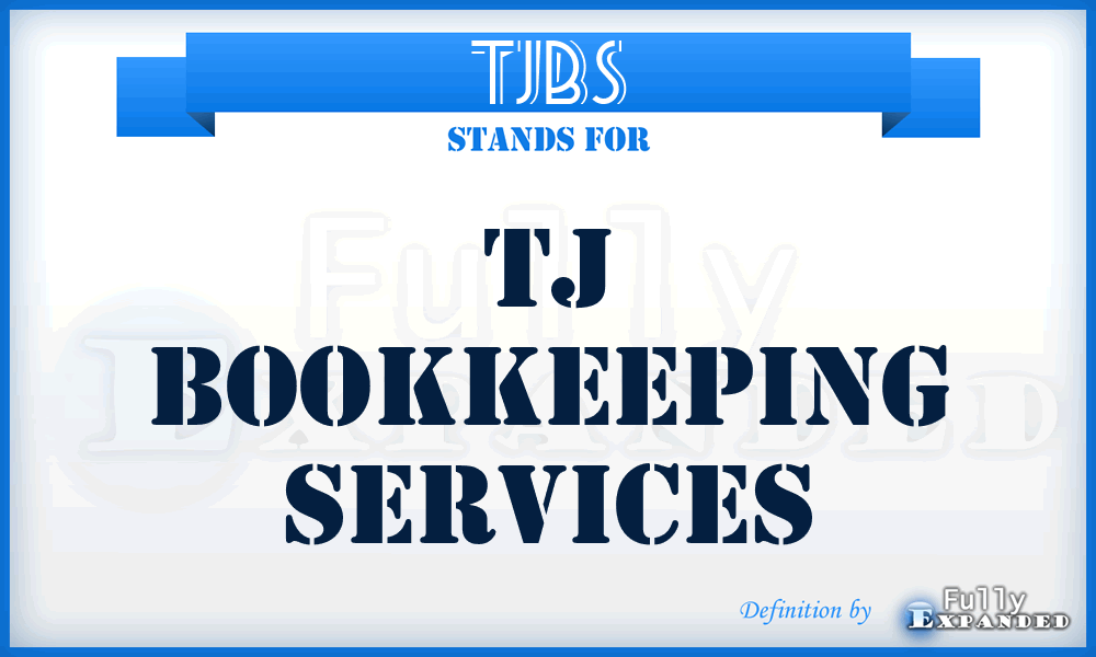 TJBS - TJ Bookkeeping Services