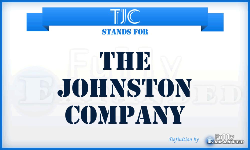 TJC - The Johnston Company