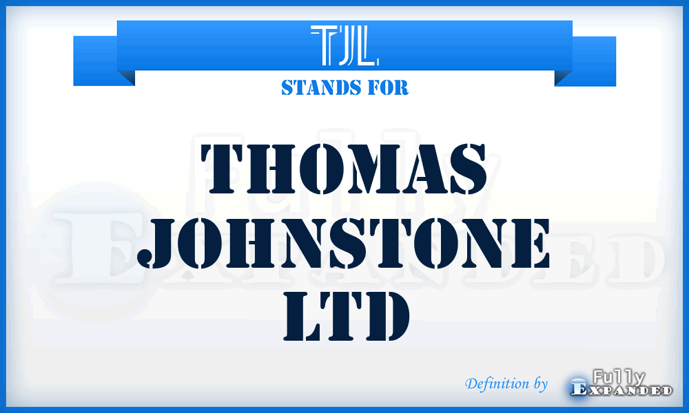TJL - Thomas Johnstone Ltd