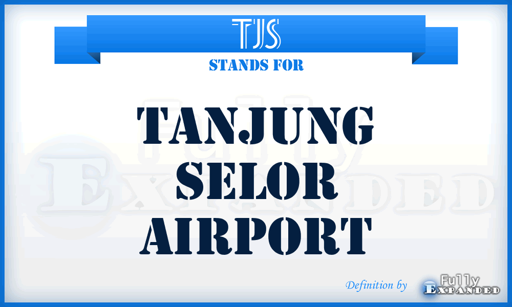 TJS - Tanjung Selor airport
