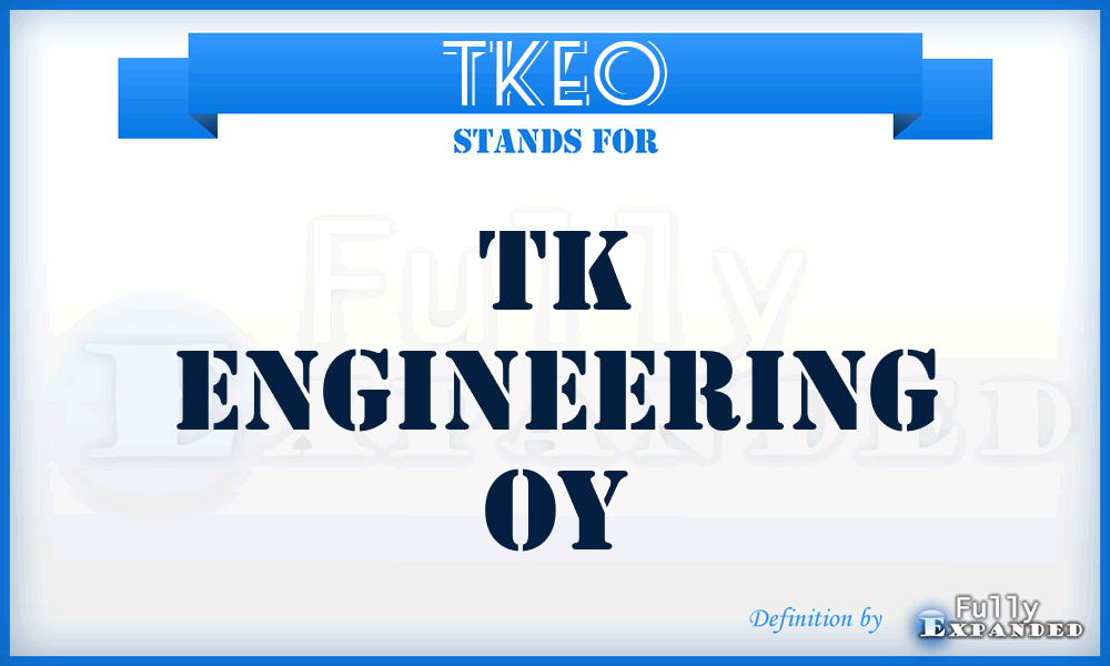 TKEO - TK Engineering Oy