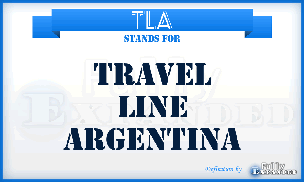 TLA - Travel Line Argentina