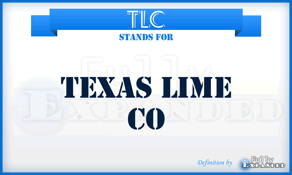 TLC - Texas Lime Co