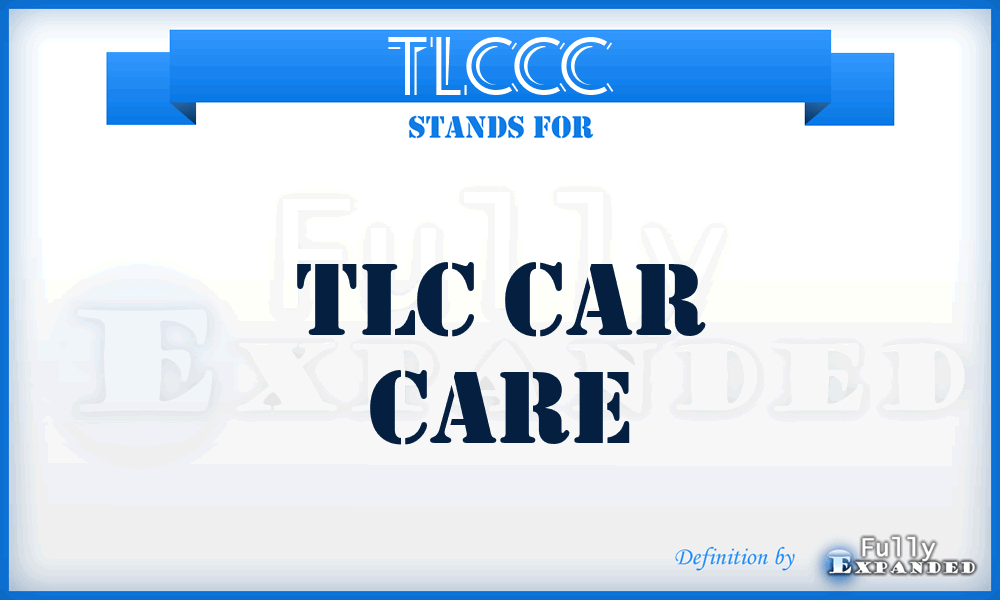 TLCCC - TLC Car Care