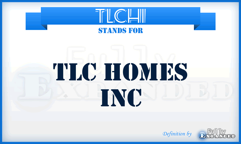 TLCHI - TLC Homes Inc