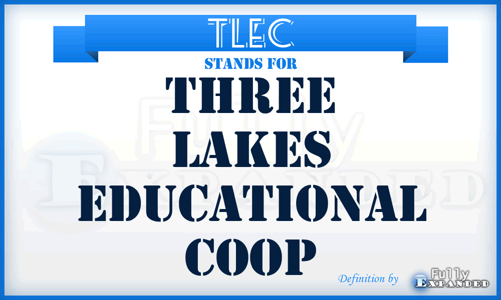 TLEC - Three Lakes Educational Coop