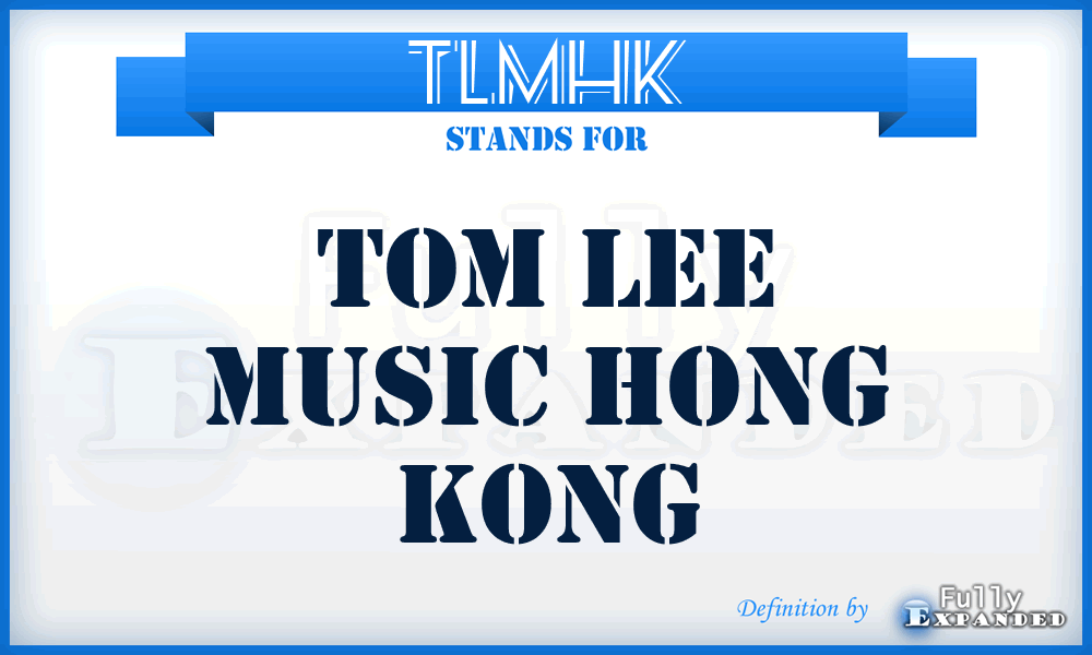 TLMHK - Tom Lee Music Hong Kong
