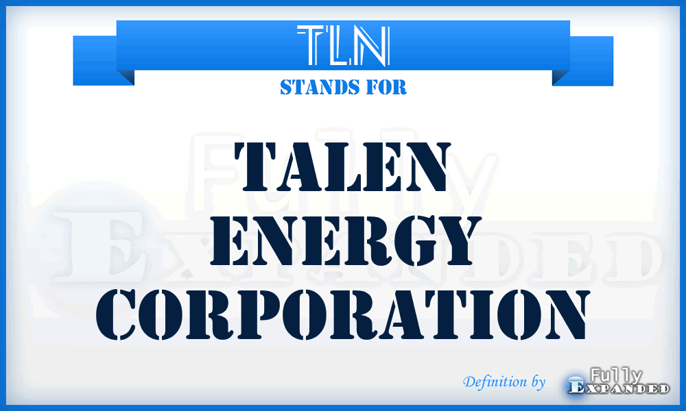 TLN - Talen Energy Corporation