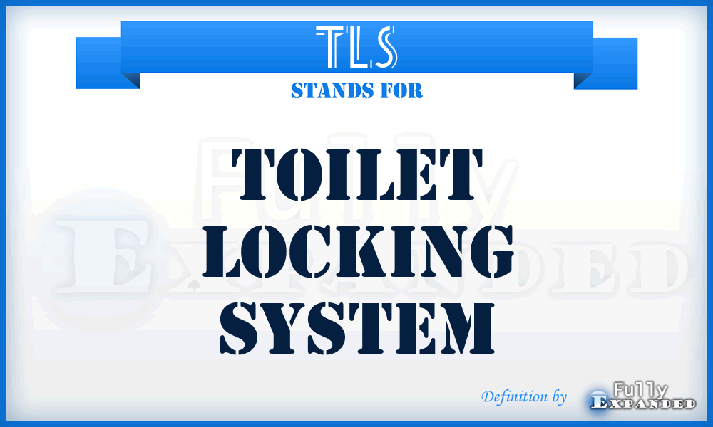 TLS - Toilet Locking System