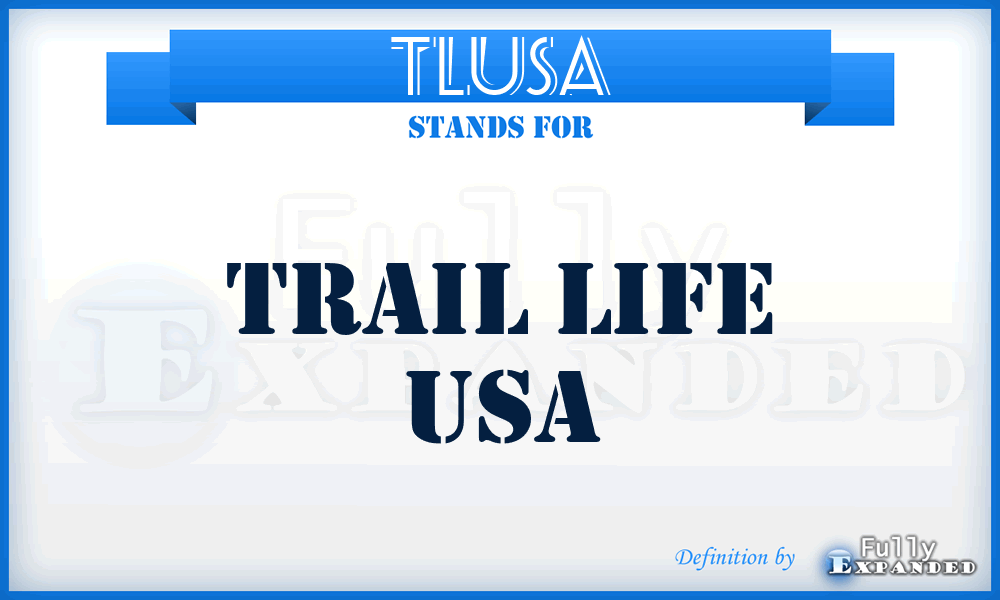 TLUSA - Trail Life USA