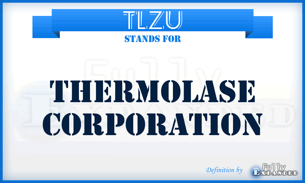 TLZU - Thermolase Corporation