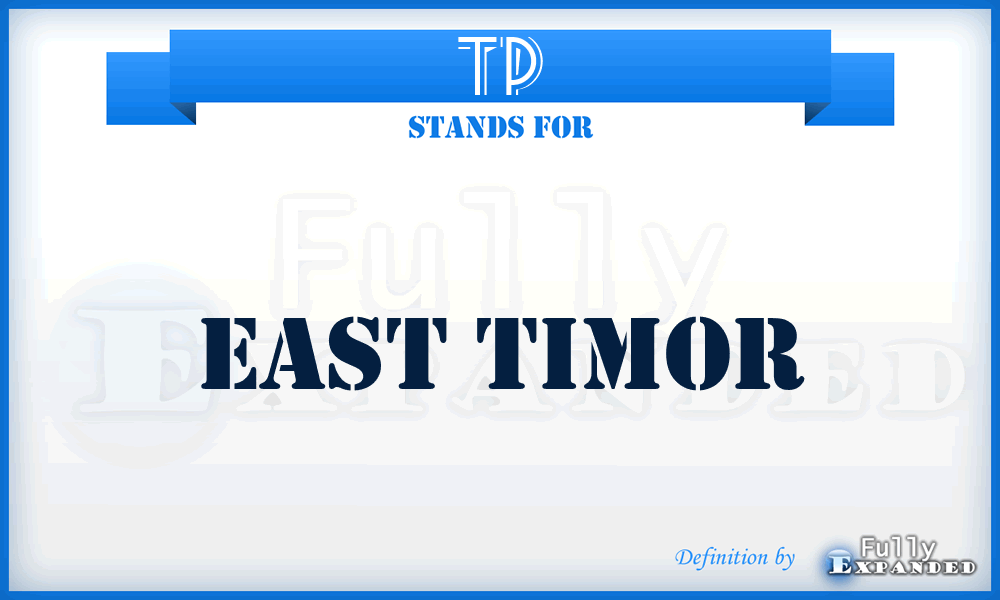 TP - East Timor