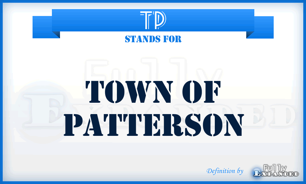 TP - Town of Patterson