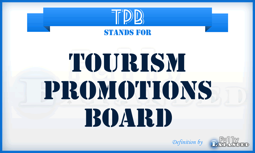 TPB - Tourism Promotions Board