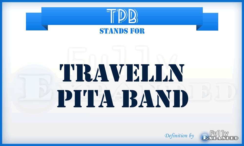 TPB - Travelln Pita Band