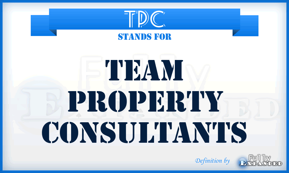 TPC - Team Property Consultants