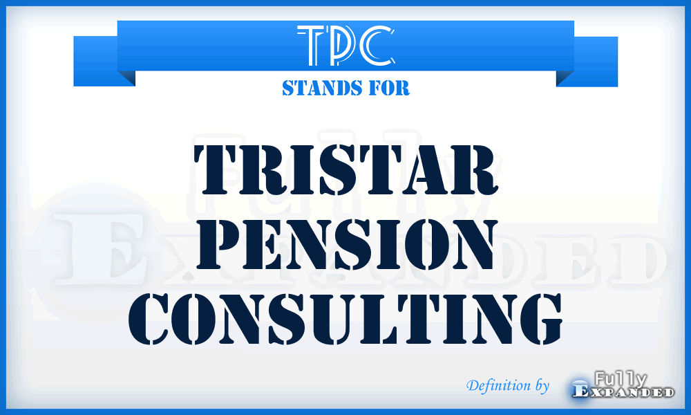 TPC - Tristar Pension Consulting