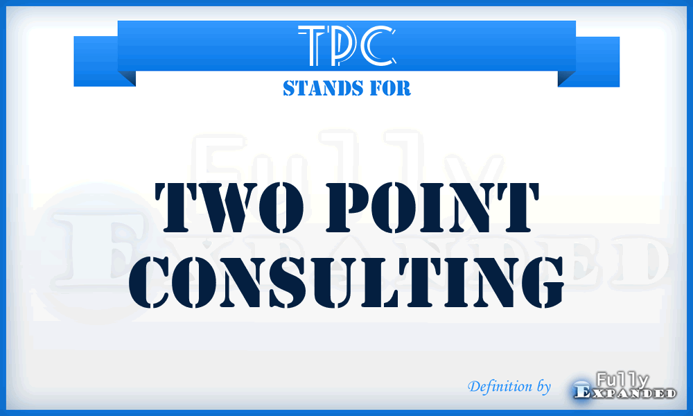 TPC - Two Point Consulting