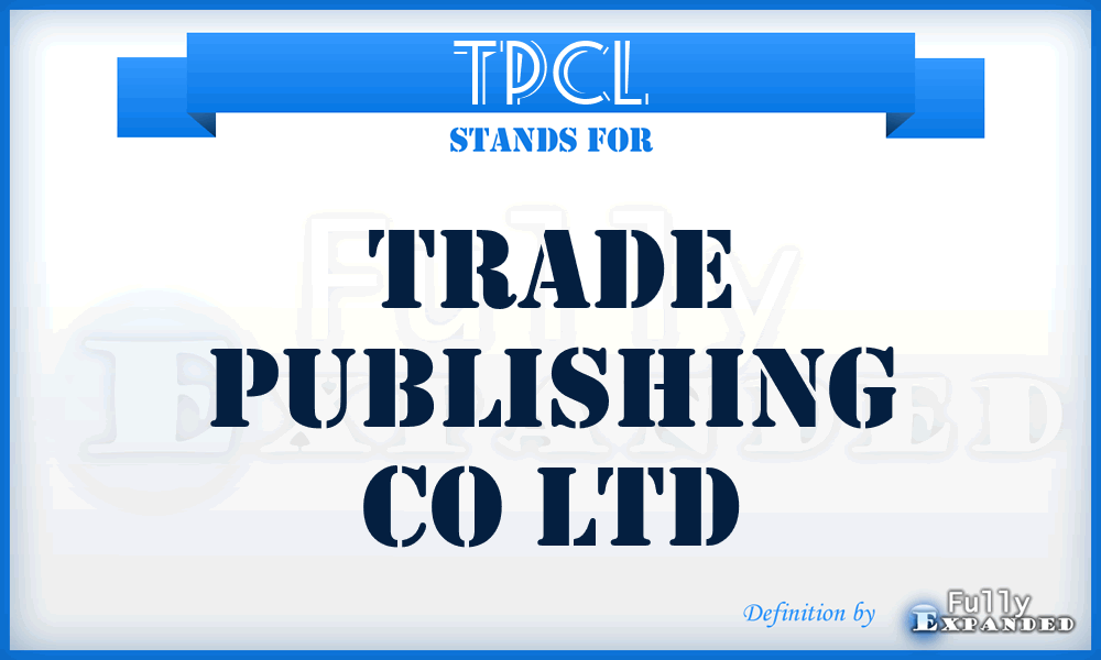 TPCL - Trade Publishing Co Ltd