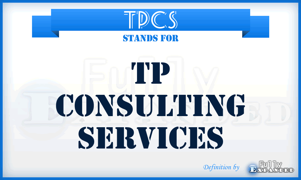 TPCS - TP Consulting Services