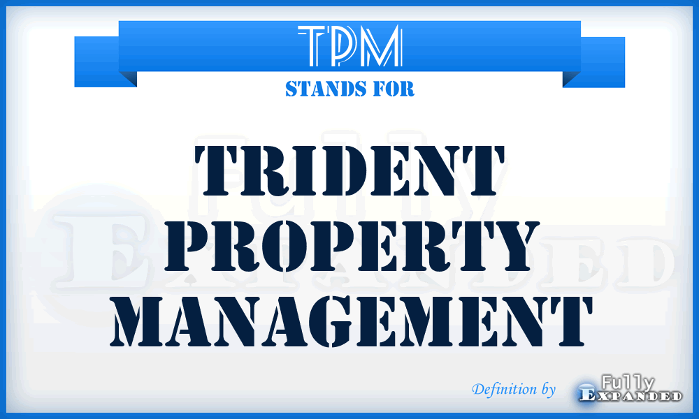 TPM - Trident Property Management
