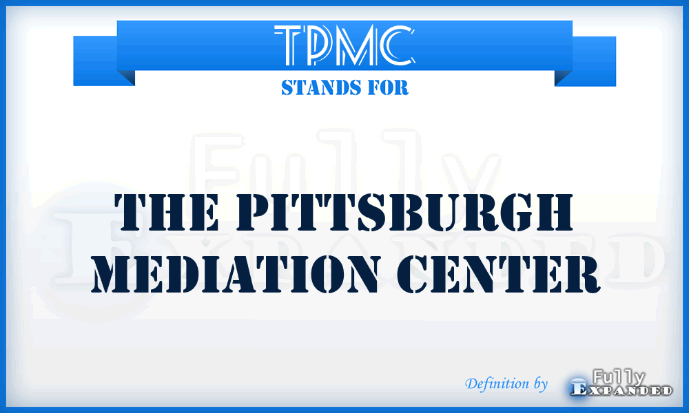 TPMC - The Pittsburgh Mediation Center