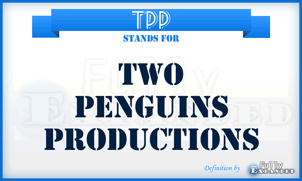 TPP - Two Penguins Productions