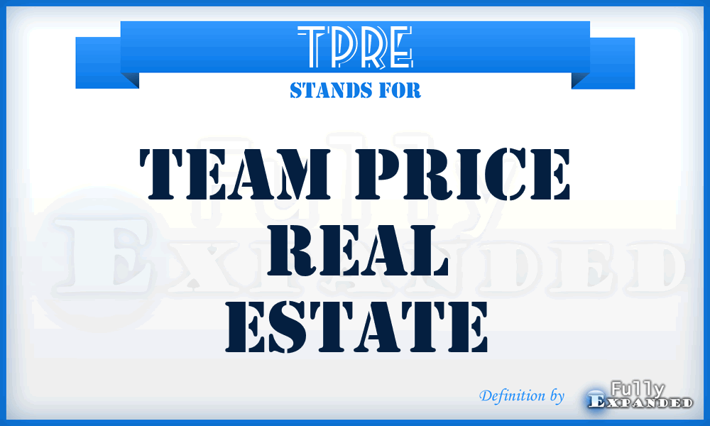 TPRE - Team Price Real Estate