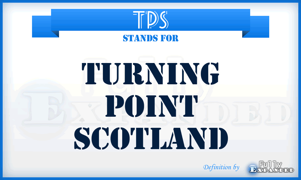 TPS - Turning Point Scotland