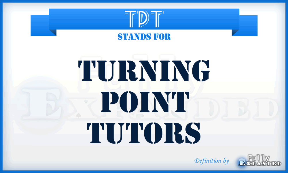 TPT - Turning Point Tutors