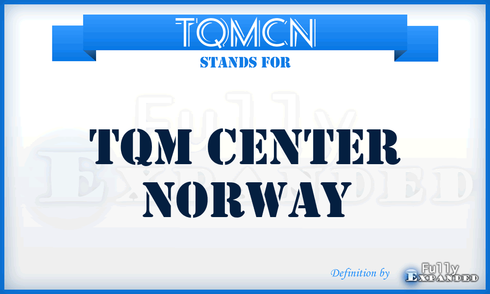 TQMCN - TQM Center Norway