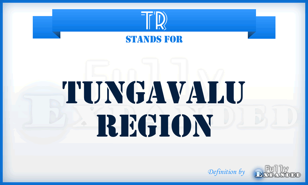 TR - Tungavalu Region