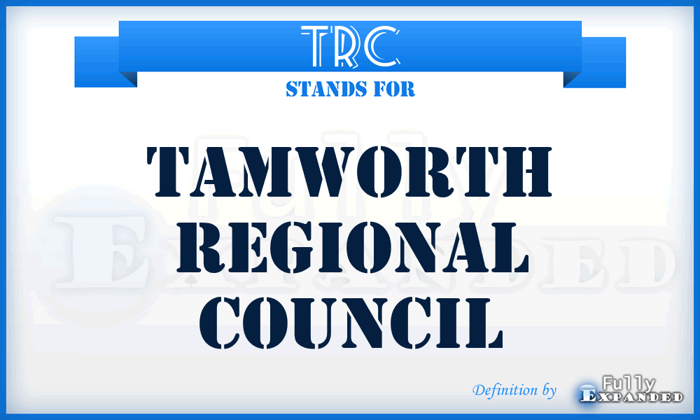 TRC - Tamworth Regional Council