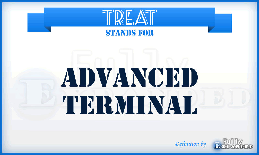 TREAT - advanced terminal