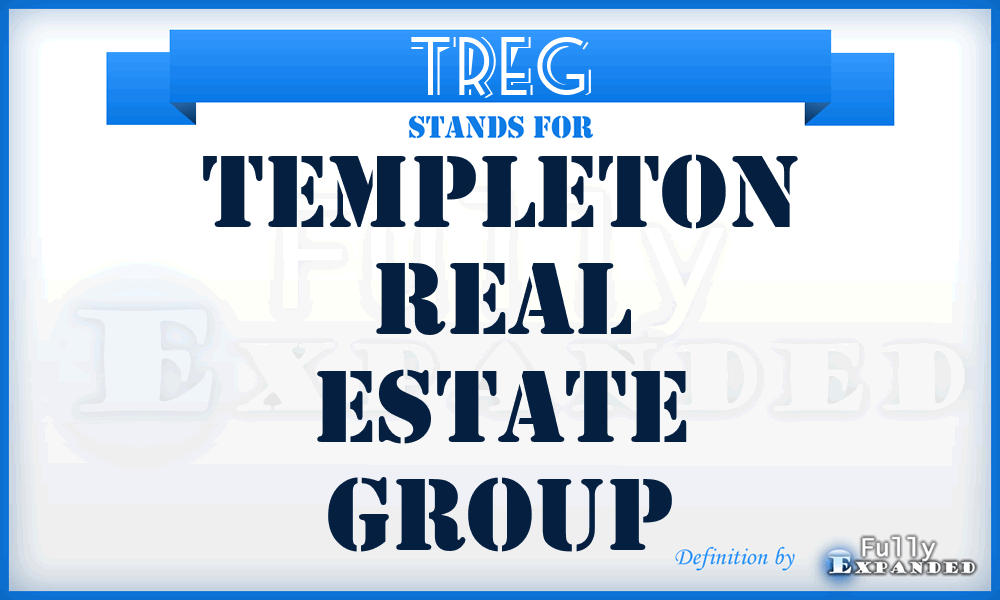 TREG - Templeton Real Estate Group