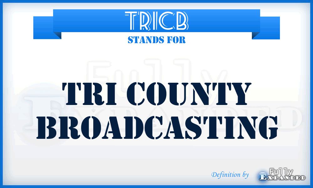 TRICB - TRI County Broadcasting