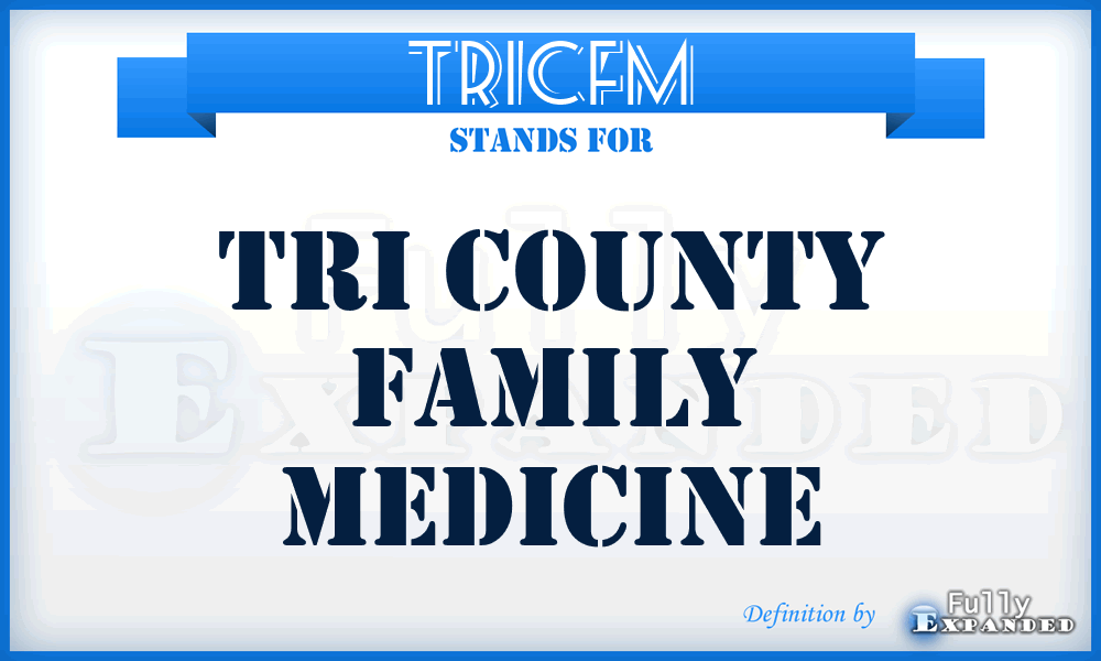 TRICFM - TRI County Family Medicine