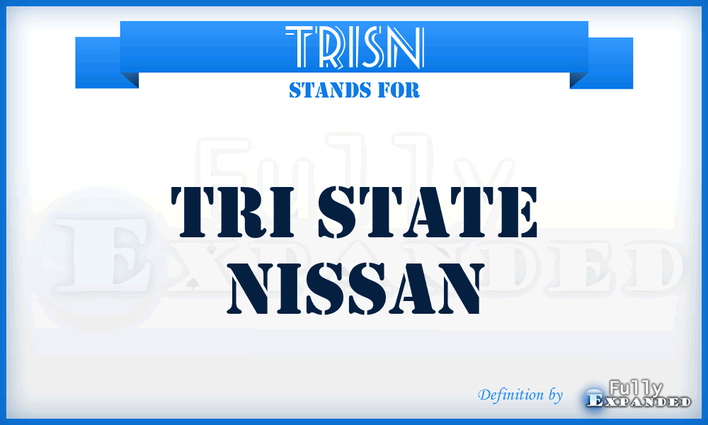 TRISN - TRI State Nissan