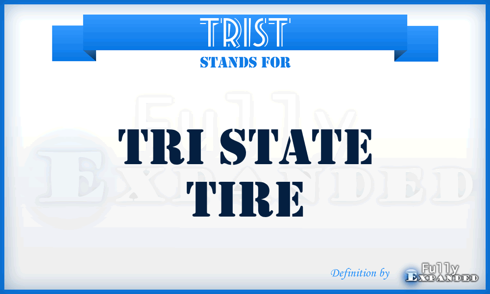 TRIST - TRI State Tire