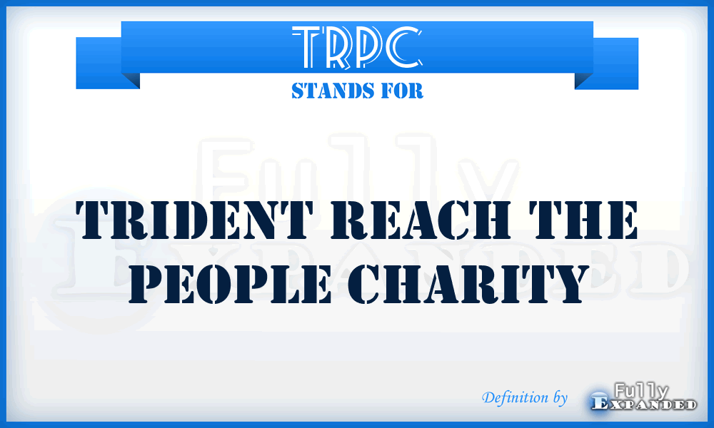 TRPC - Trident Reach the People Charity