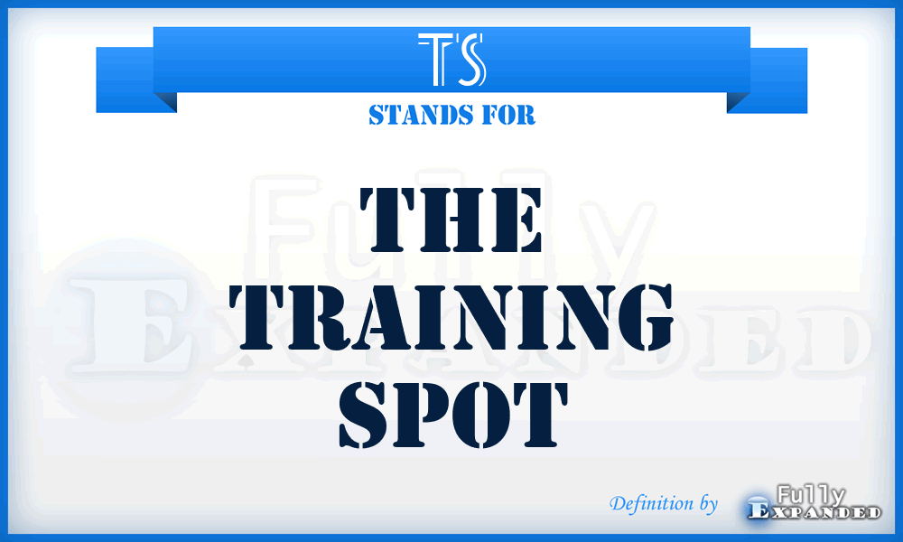 TS - The Training Spot