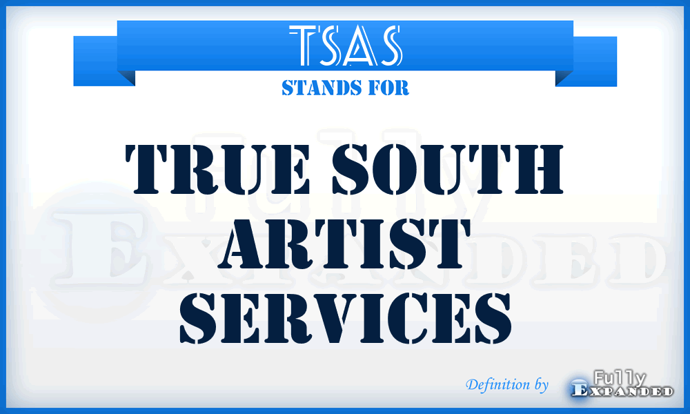 TSAS - True South Artist Services