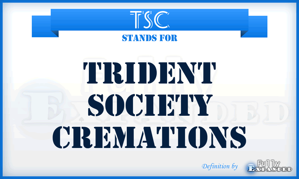 TSC - Trident Society Cremations