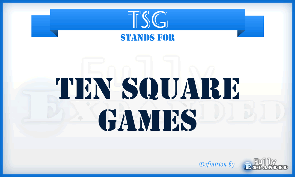 TSG - Ten Square Games