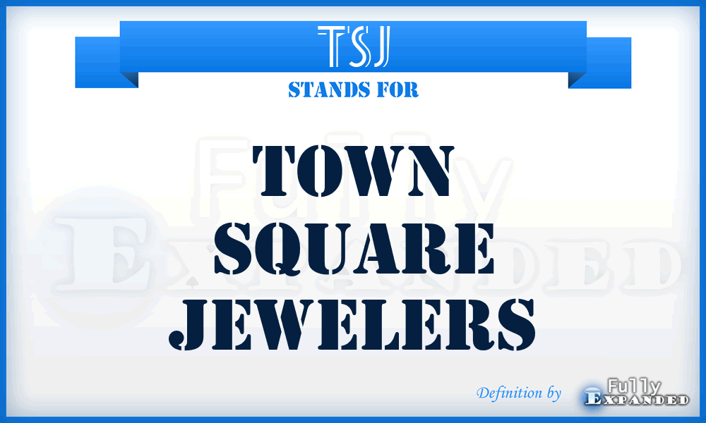 TSJ - Town Square Jewelers