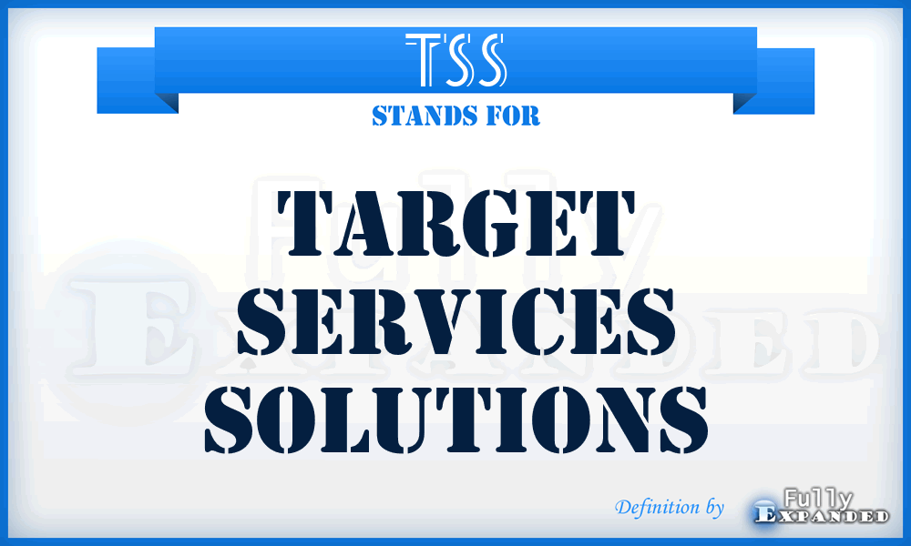 TSS - Target Services Solutions