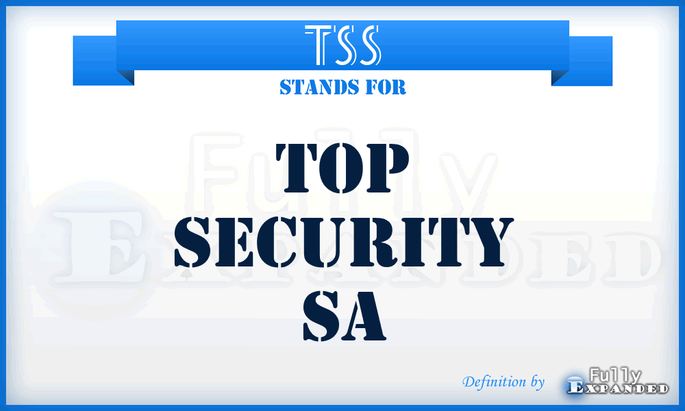 TSS - Top Security Sa