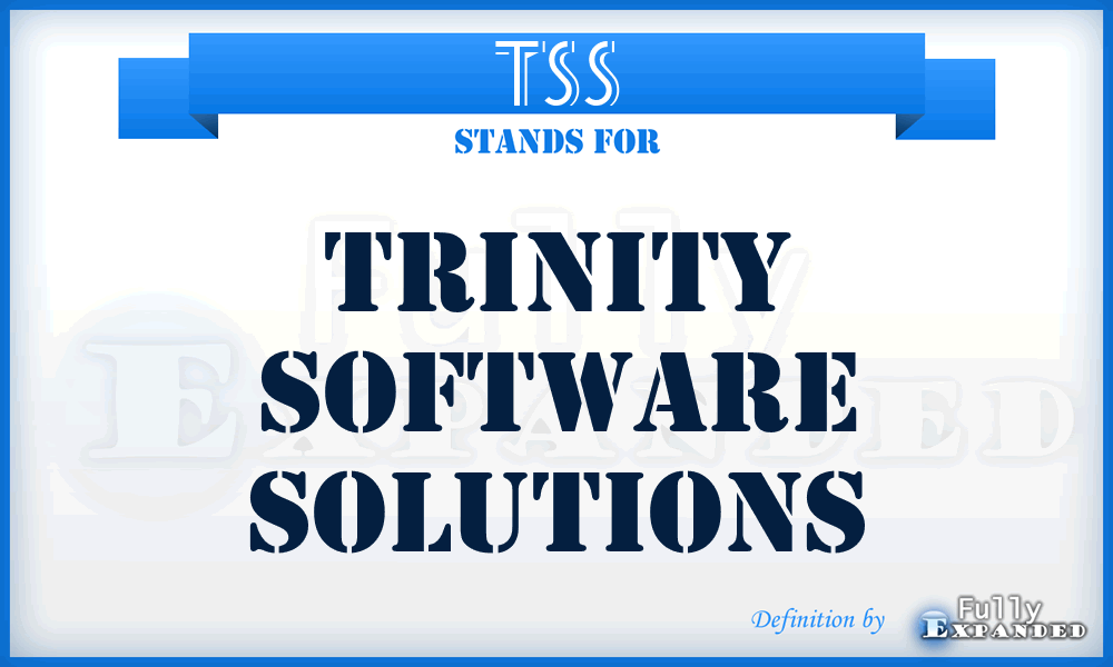 TSS - Trinity Software Solutions