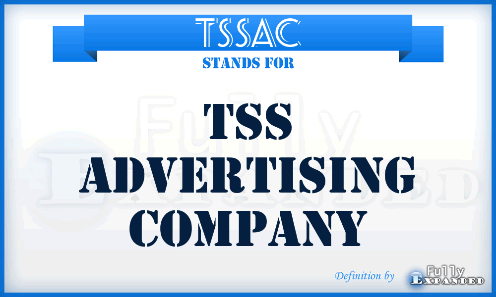 TSSAC - TSS Advertising Company